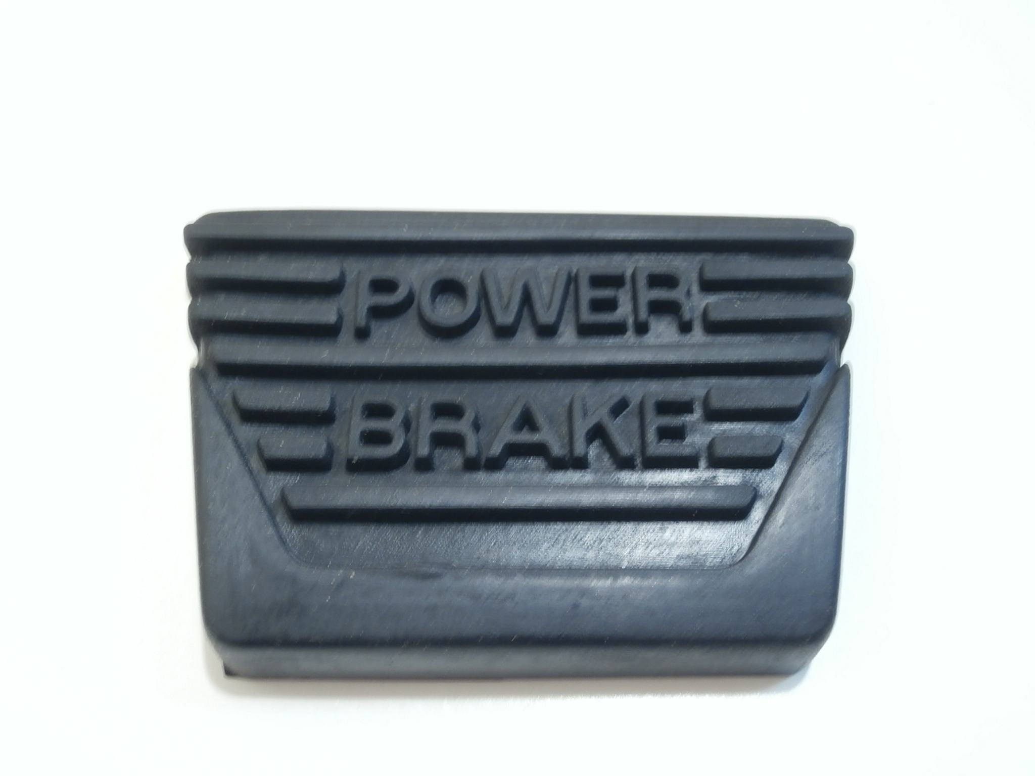 Brake Pedal Rubber Cover for 4sp with Power Brake, 63-67